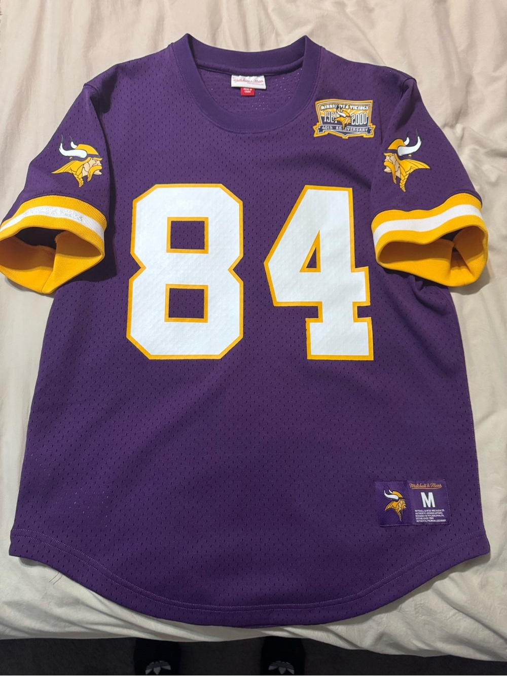 Randy Moss Minnesota Vikings Mitchell & Ness Retired Player - mesh top size M